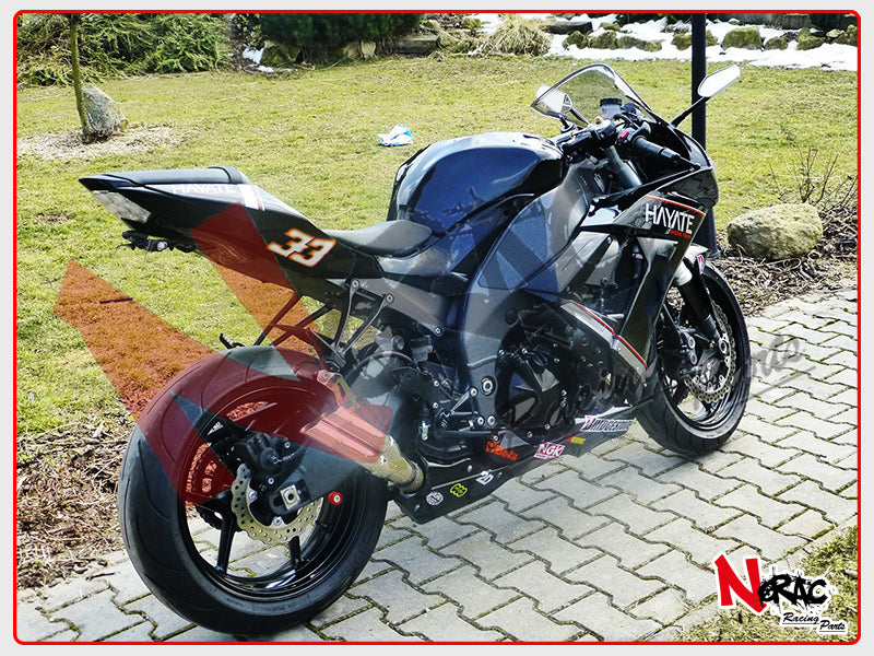 Kit Carena ABS - Kawasaki Ninja ZX-10R 2008/2010 - Grafica Hayate