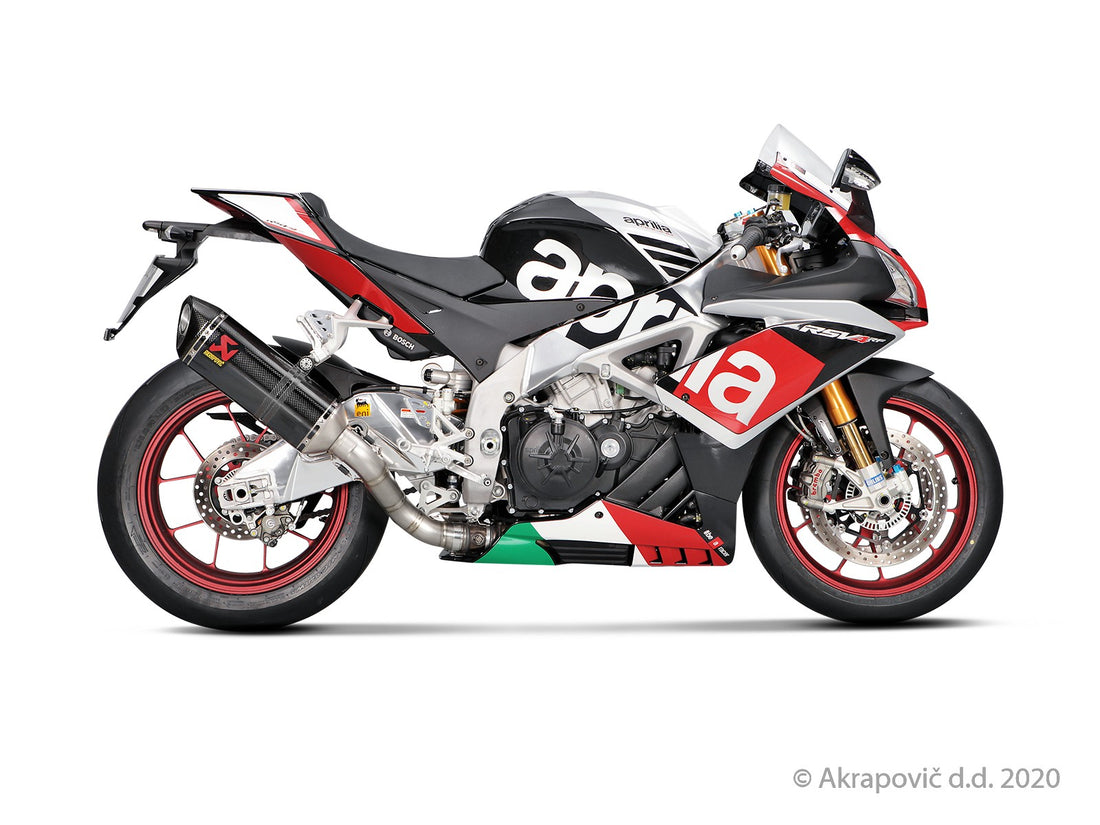 Terminale di scarico Aprilia RSV4 2015-16 Slip-On Line (Carbonio) non omologato S-A10SO8-RC
