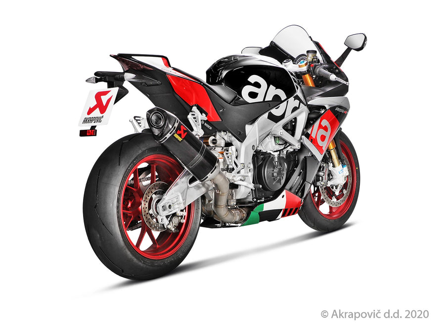 Terminale di scarico Aprilia RSV4 2015-16 Slip-On Line (Carbonio) non omologato S-A10SO8-RC
