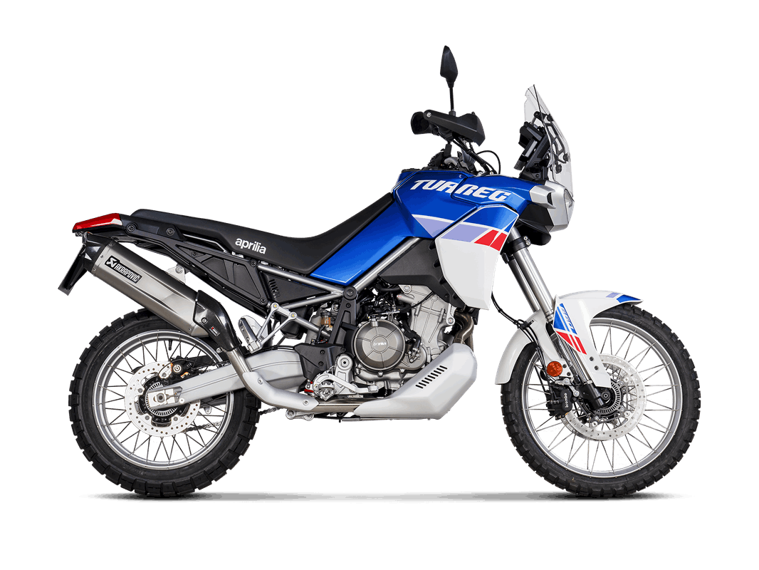 Aprilia Tuareg 660 2022-24 Slip-On Line Exhaust (Titanium) S-A6SO1-HGJT