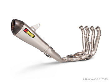 BMW S 1000 RR 2015-18 Racing Line Full Exhaust System (Titanium) S-B10R3-CZT