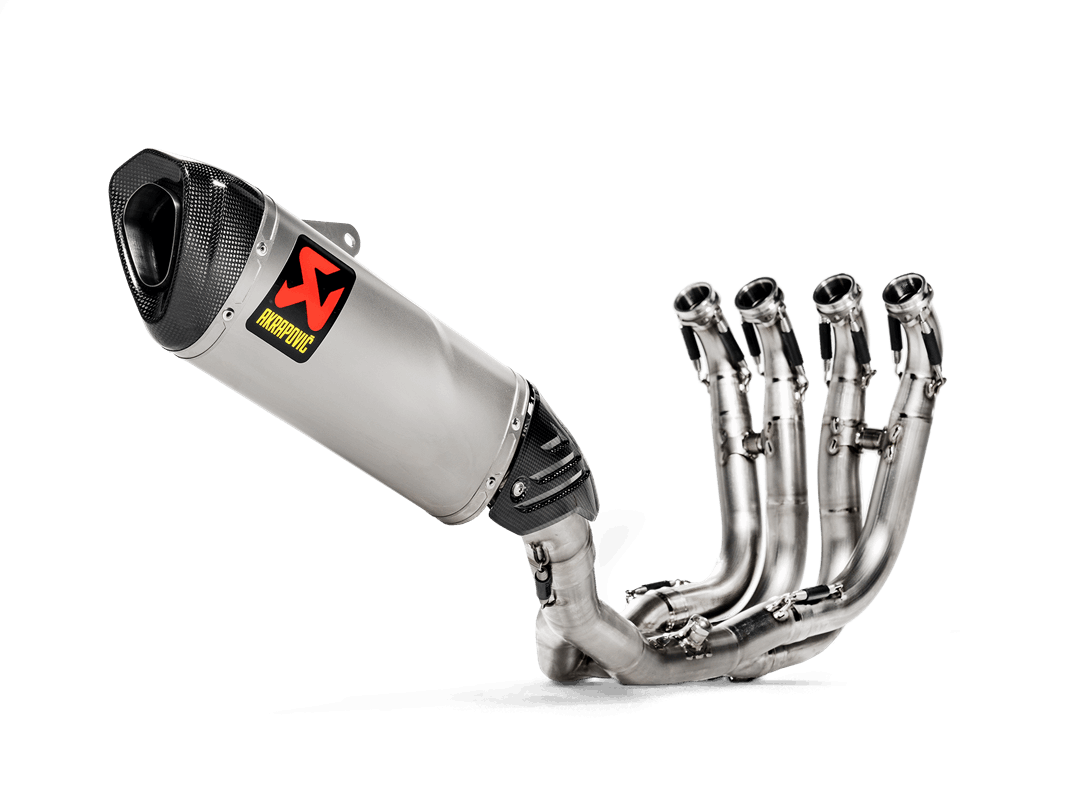 BMW S1000 R 2021-25 / RR 2019-25 Racing Line Full Exhaust System (Titanium) S-B10R5-APLT