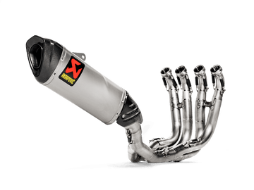 BMW S1000 R 2021-25 / RR 2019-25 Racing Line Full Exhaust System (Titanium) S-B10R5-APLT