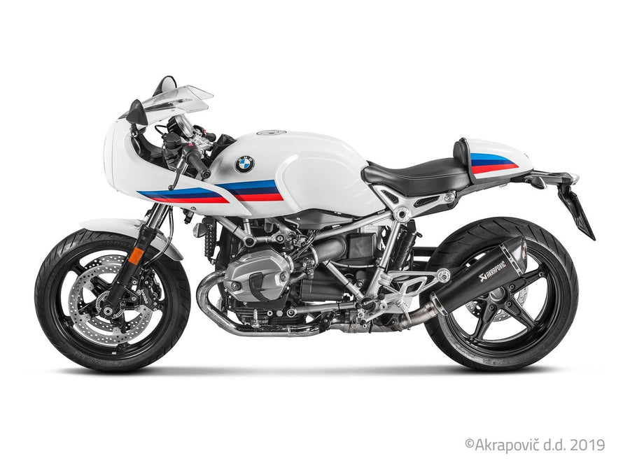 BMW R NINET 2014-23 /Racer 17-23/Pure 17-23/Scrambler 17-23/Urban 17-23 Slip-On Line Exhaust Muffler (Titanium) S-B12SO17-HBRBL