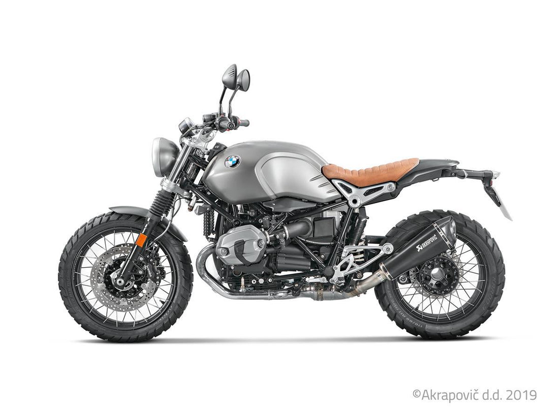 BMW R NINET 2014-23 /Racer 17-23/Pure 17-23/Scrambler 17-23/Urban 17-23 Slip-On Line Exhaust Muffler (Titanium) S-B12SO17-HBRBL