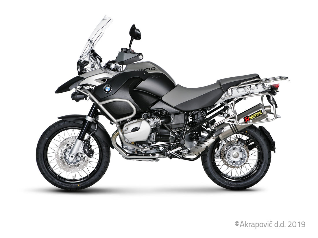 BMW R1200 GS/Adventure 2004-09 Slip-On Line Auspuff (Titan) S-B12SO2-HLTT