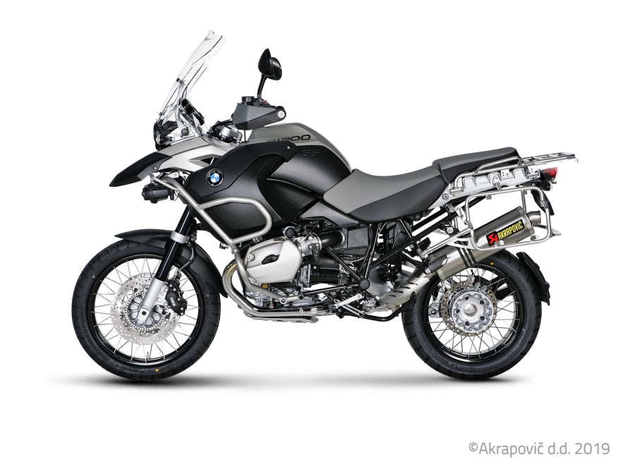 BMW R1200 GS/Adventure 2004-09 Slip-On Line Auspuff (Titan) S-B12SO2-HLTT