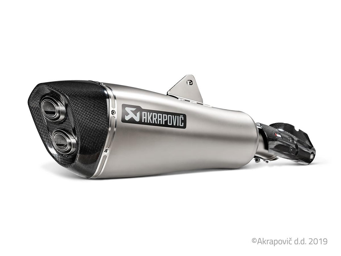 BMW R 1250 RT 2019-24 Slip-On Line Exhaust (Titanium) S-B12SO21-HALAG