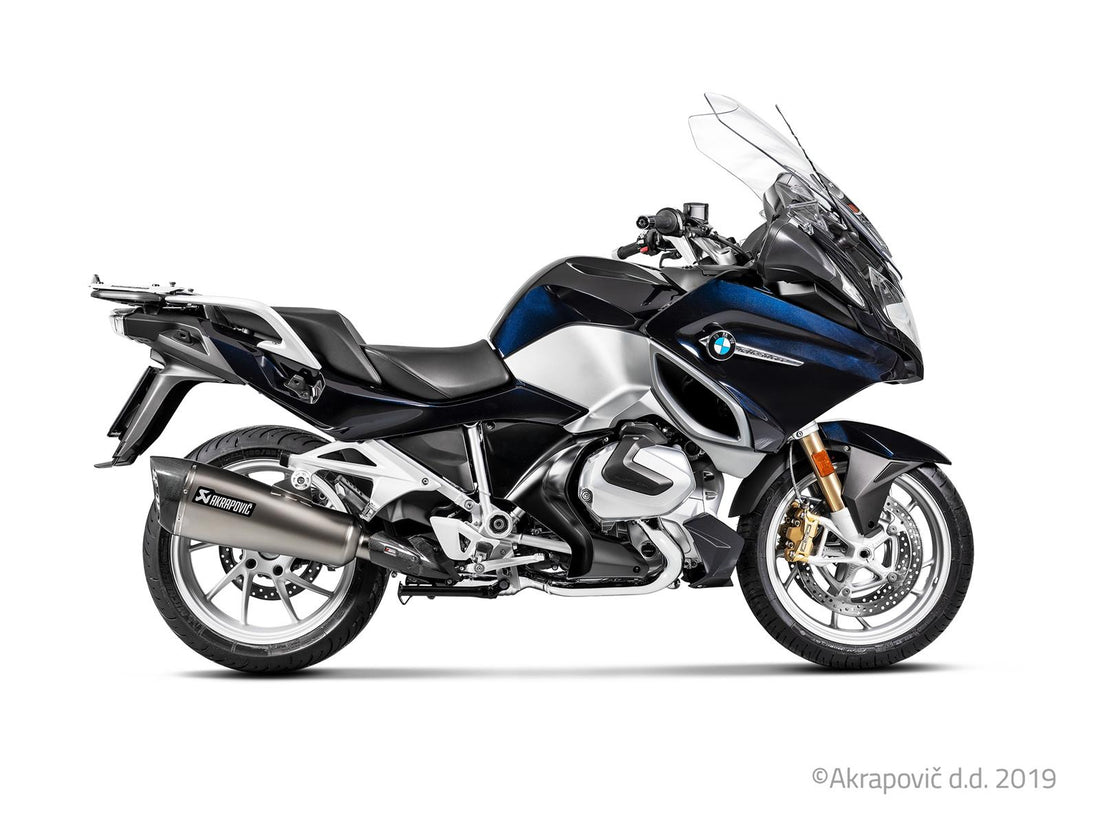 BMW R 1250 RT 2019-24 Slip-On Line Exhaust (Titanium) S-B12SO21-HALAG