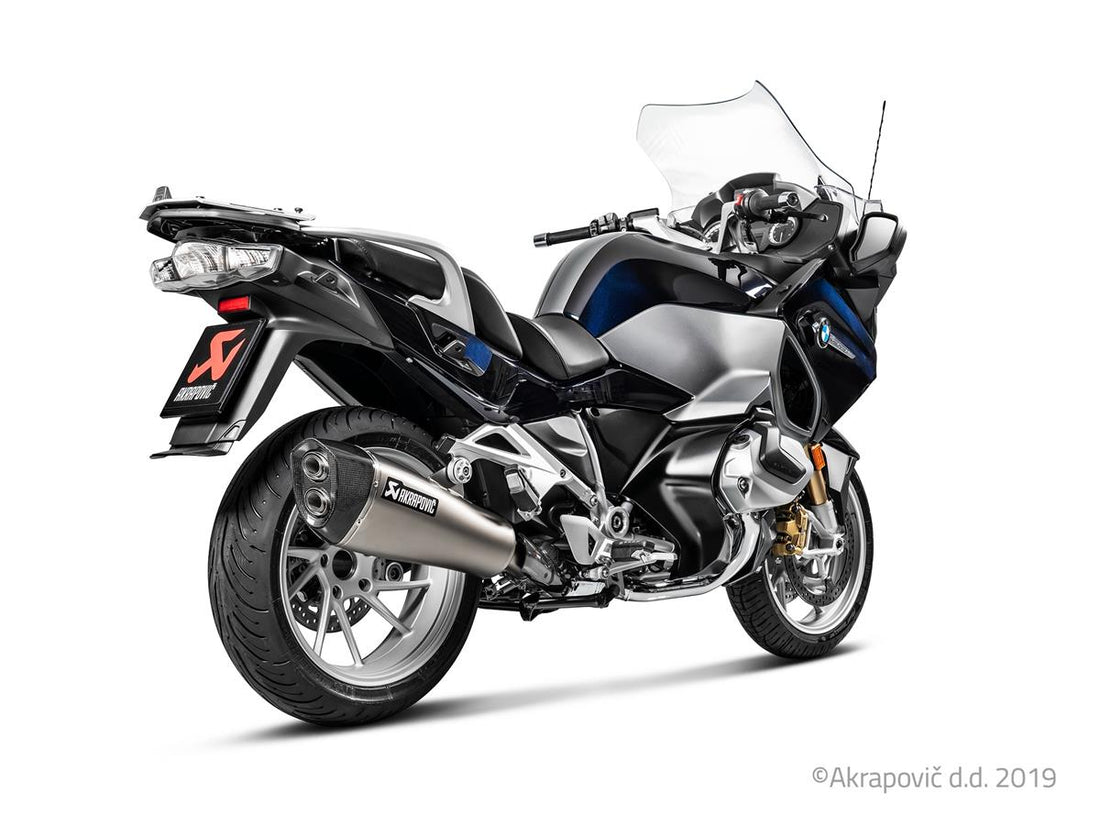BMW R 1250 RT 2019-24 Slip-On Line Exhaust (Titanium) S-B12SO21-HALAG