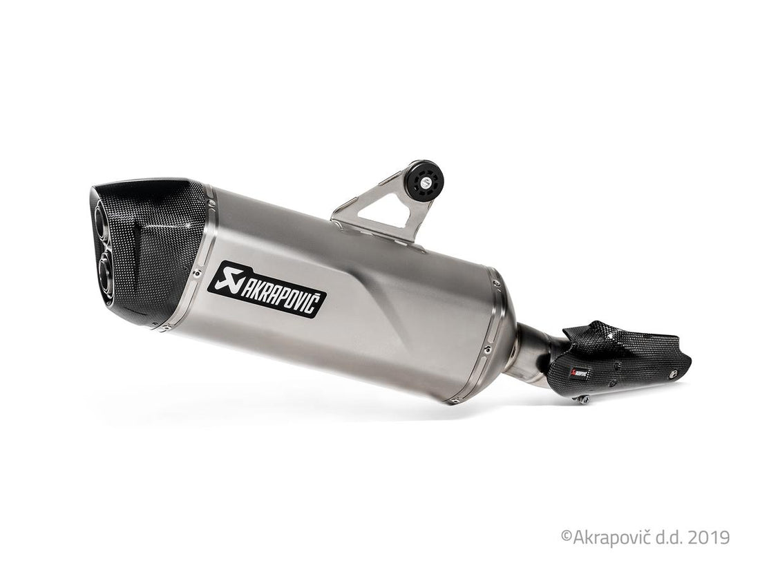 BMW R 1250 GS/Adventure 2019-23 Slip-On Line Exhaust (Titanium) S-B12SO23-HAAT