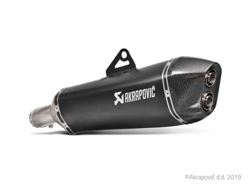 BMW F 800 GS 2008-17 Slip-On Line Auspuffschalldämpfer (Titan) S-B8SO6-HZAABL