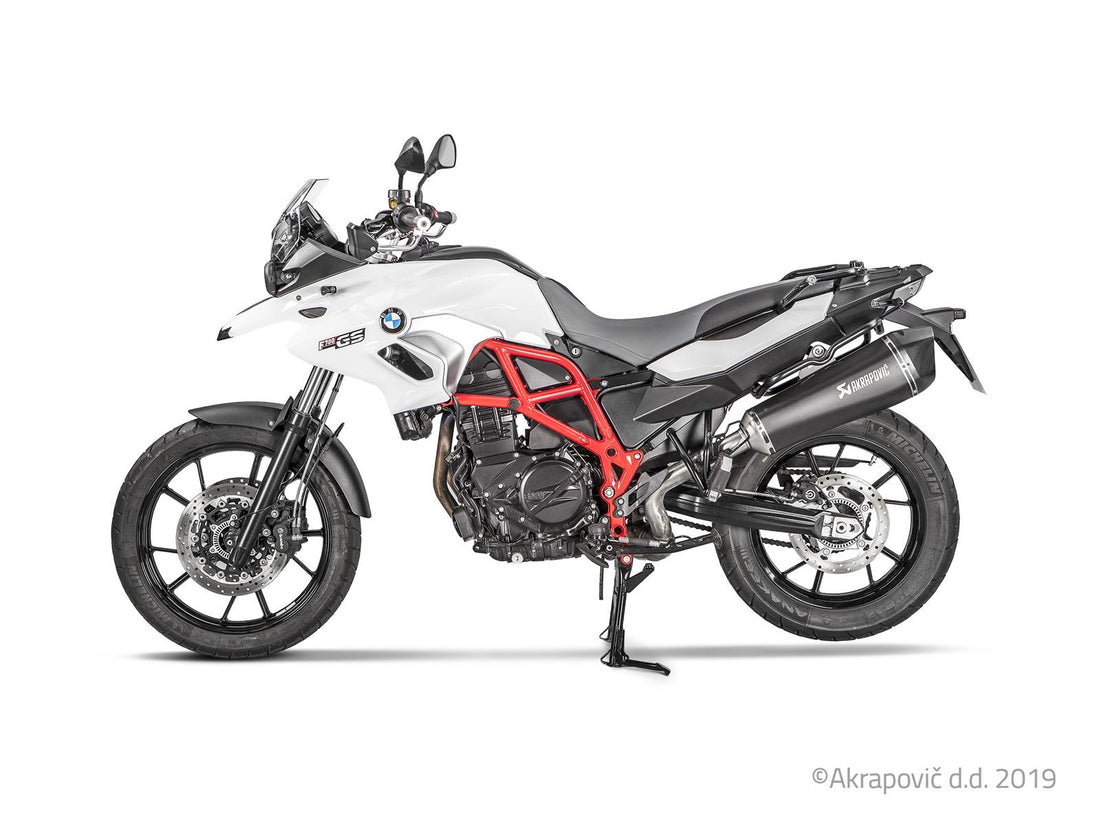 BMW F 800 GS 2008-17 Slip-On Line Auspuffschalldämpfer (Titan) S-B8SO6-HZAABL
