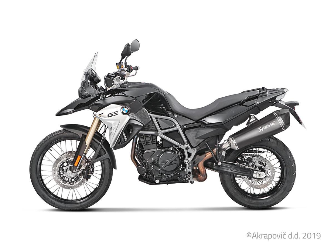 BMW F 800 GS 2008-17 Slip-On Line Auspuffschalldämpfer (Titan) S-B8SO6-HZAABL