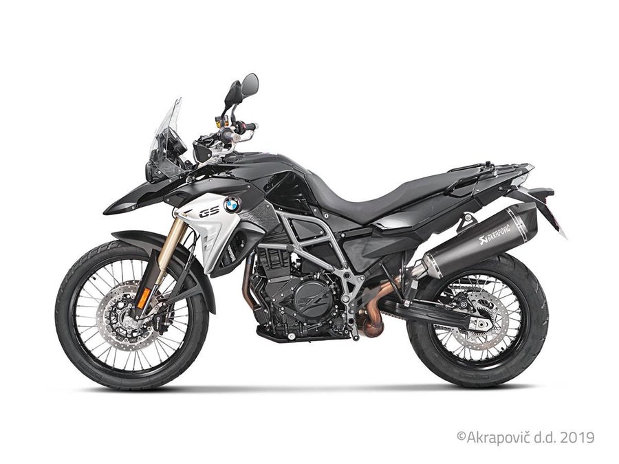 BMW F 800 GS 2008-17 Slip-On Line Auspuffschalldämpfer (Titan) S-B8SO6-HZAABL
