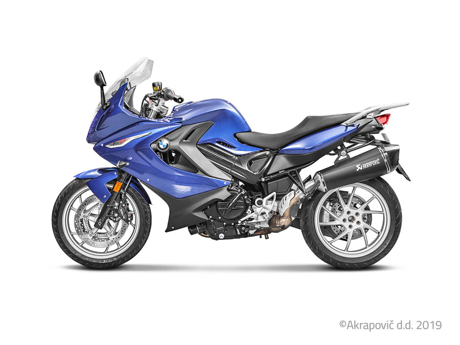 BMW F800 R/GT 2009-19 Slip-On Line Exhaust Muffler (Titanium) S-B8SO7-HZAABL