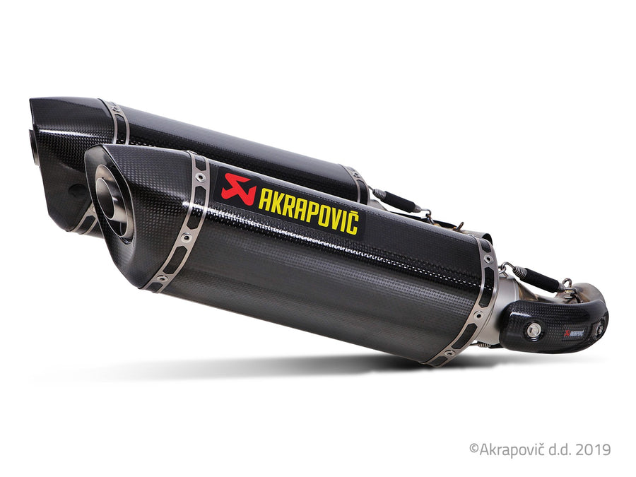 Terminale di scarico Ducati Monster 2008-14 Slip-On Line (Carbonio) S-D10SO7-HZC