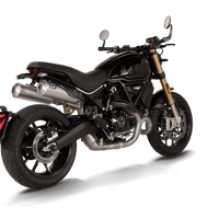 Exhaust muffler Ducati Scrambler 1100 2021-24 Slip-On Line (Titanium) S-D11SO13-HBFGT