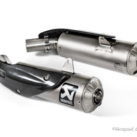 Exhaust muffler Ducati Scrambler 1100 2018-20 Slip-On Line (Titanium) S-D11SO4-HBFGT