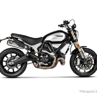 Exhaust muffler Ducati Scrambler 1100 2018-20 Slip-On Line (Titanium) S-D11SO4-HBFGT