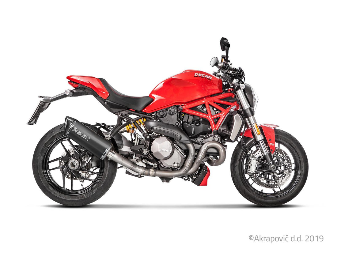 Ducati Monster 2017-20 Slip-On Line Exhaust (Titanium) S-D12SO8-RTBL