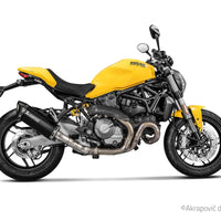 Ducati Monster 2017-20 Slip-On Line Exhaust (Titanium) S-D12SO8-RTBL