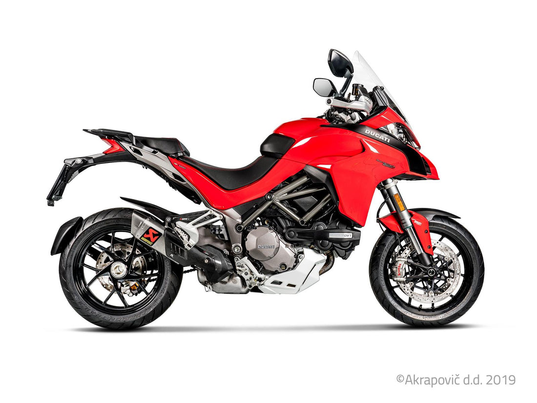 Terminale di scarico Ducati Multistrada 1200/S 1260/S 2015-20 Slip-On Line (Titanio) S-D12SO9-HAPT
