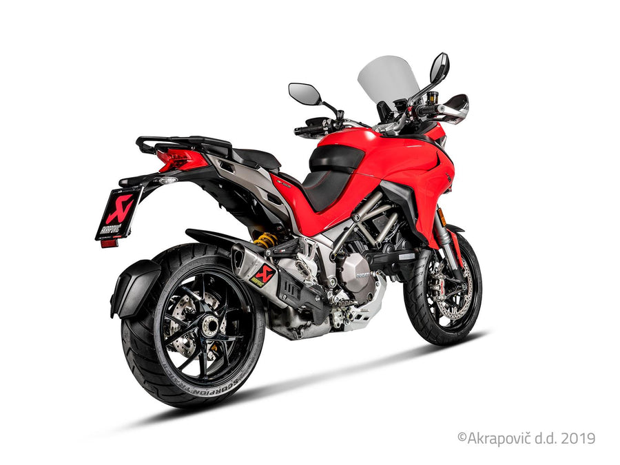 Terminale di scarico Ducati Multistrada 1200/S 1260/S 2015-20 Slip-On Line (Titanio) S-D12SO9-HAPT