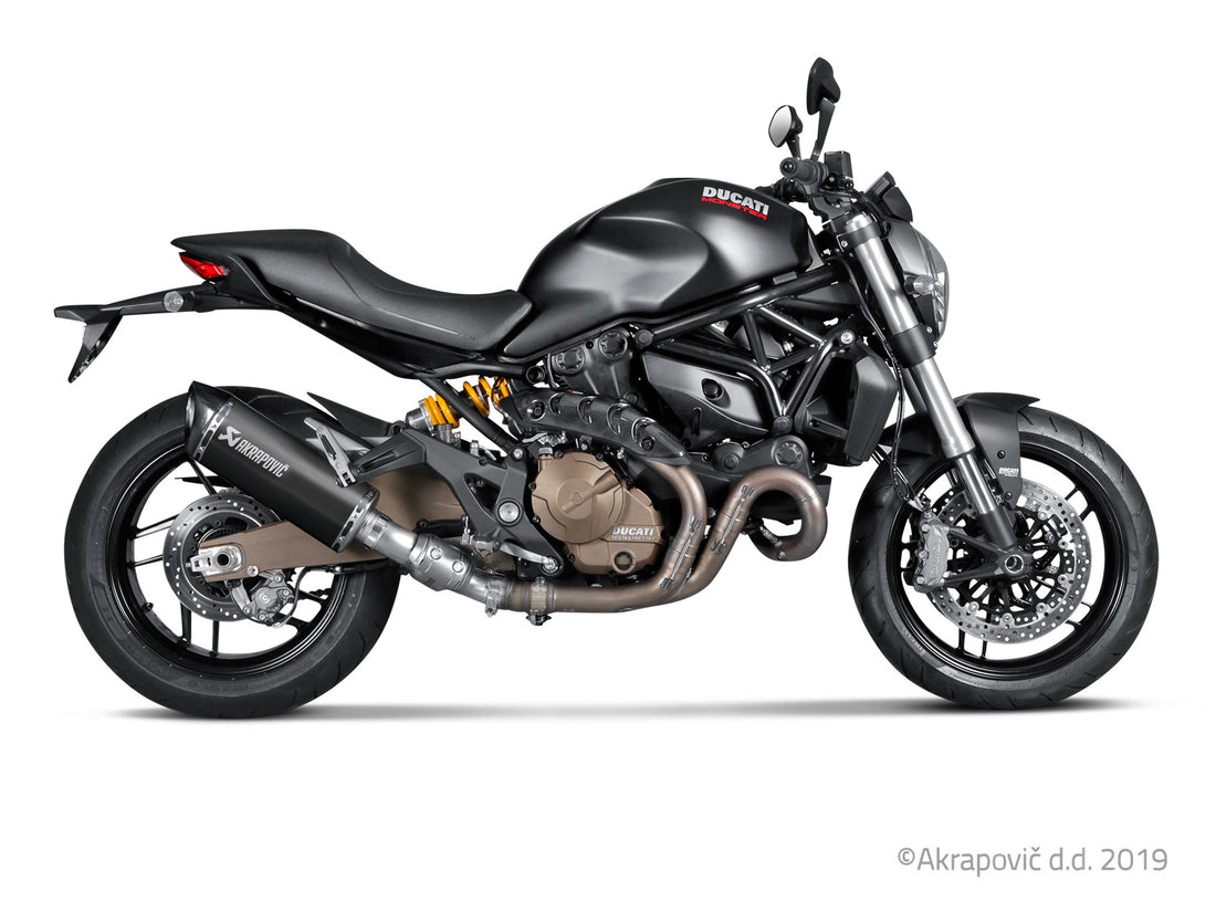 Terminale di scarico Ducati Monster 2014-2016 Slip-On Line (Titanio) S-D8SO2-HRBL