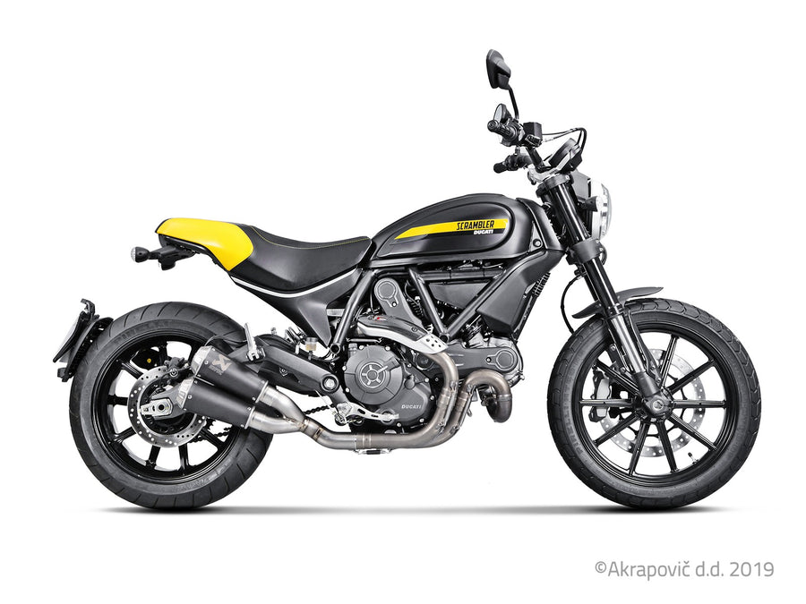 Terminale di scarico Ducati Scrambler/Monster 2015-20 Slip-On Line (Titanio) S-D8SO4-CUBTBL1