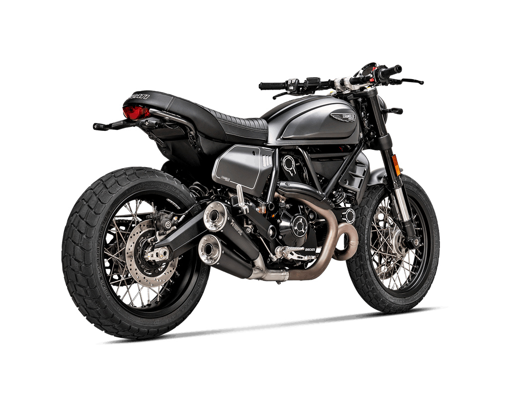 Auspuff - Slip-On DUCATI SCRAMBLER URBAN MOTARD/NIGHTSHIFT/ICON/ICON DARK/DESERT SLED 2021 S-D8SO6-ISSSBL