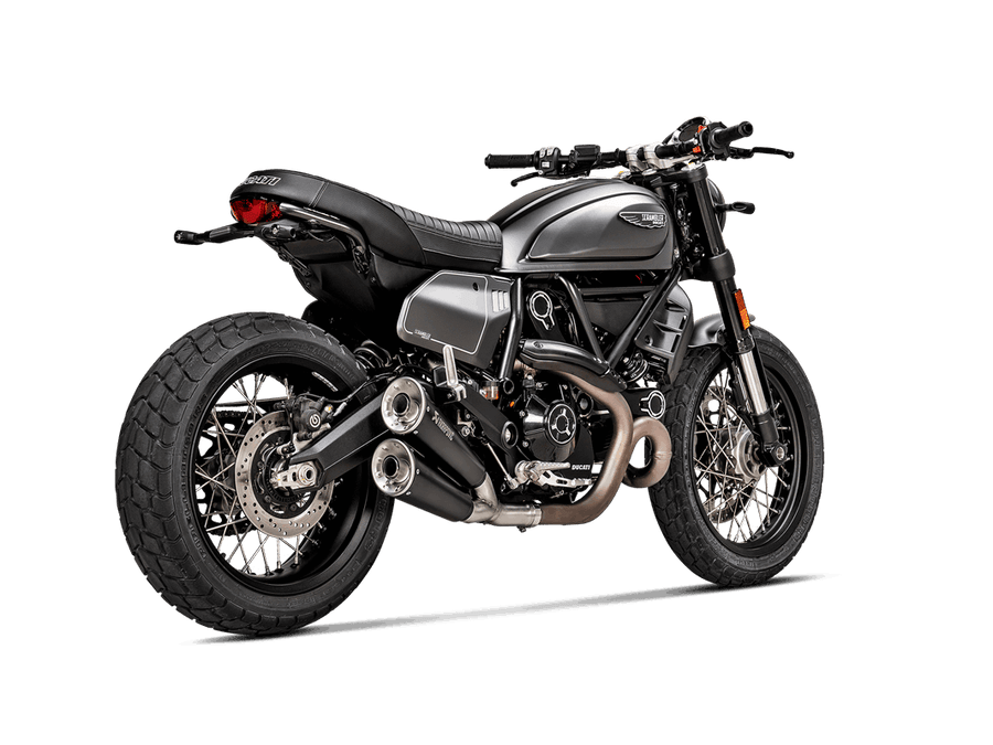 Auspuff - Slip-On DUCATI SCRAMBLER URBAN MOTARD/NIGHTSHIFT/ICON/ICON DARK/DESERT SLED 2021 S-D8SO6-ISSSBL