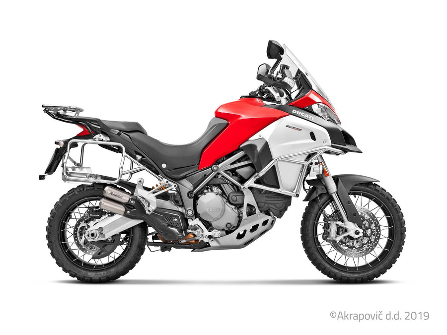 Terminale di scarico Ducati Multistrada 950/S 1200 Enduro 2017-20 Slip-On Line (Titanio) S-D9SO10-HIFFT