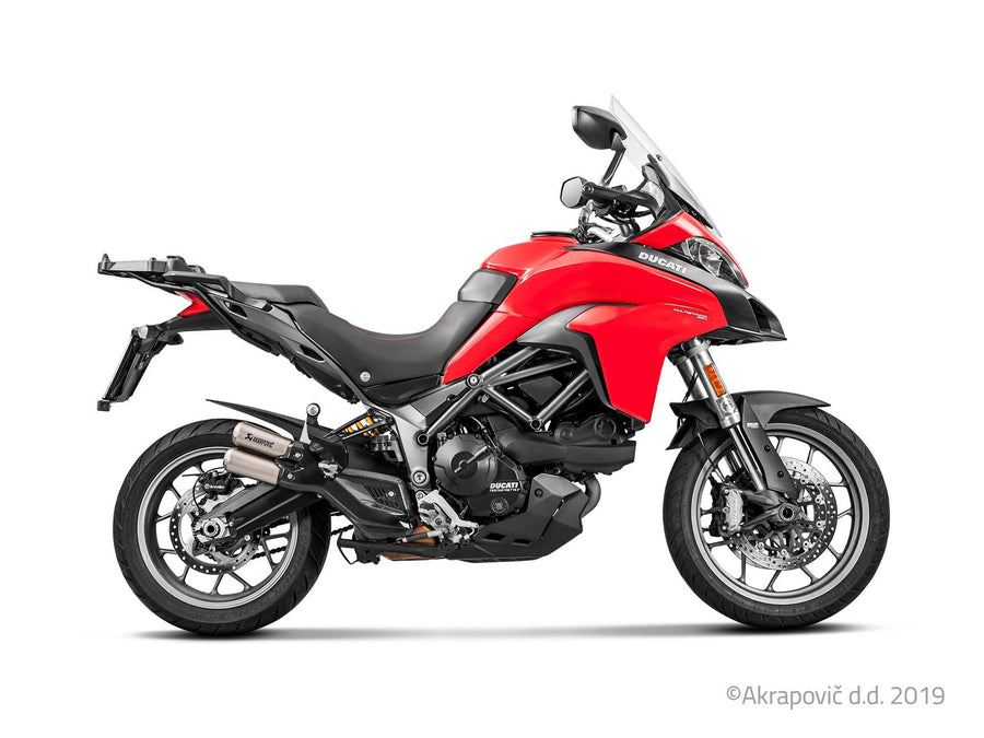 Terminale di scarico Ducati Multistrada 950/S 1200 Enduro 2017-20 Slip-On Line (Titanio) S-D9SO10-HIFFT