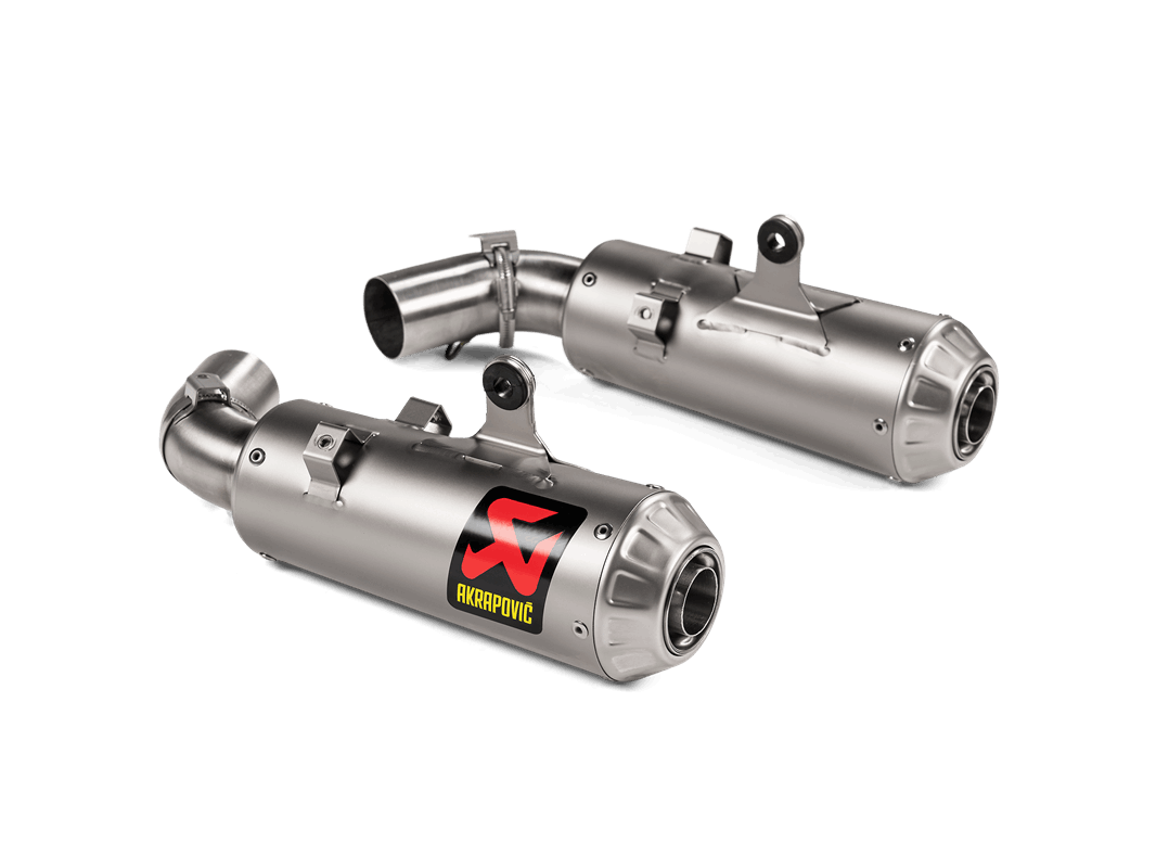 Terminale di scarico Ducati Hypermotard 950 / 950 SP 2019-24 Slip-On Line (Titanio) S-D9SO15-HCBT