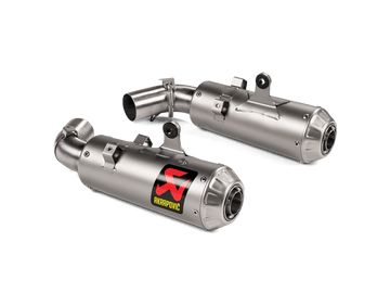 Terminale di scarico Ducati Hypermotard 950 / 950 SP 2019-24 Slip-On Line (Titanio) S-D9SO15-HCBT