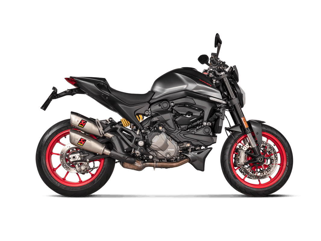 Terminale di scarico Ducati Monter 2021-24 Slip-On Line (Titanio) S-D9SO17-HCQT