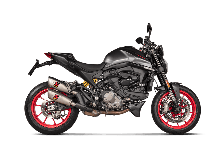 Terminale di scarico Ducati Monter 2021-24 Slip-On Line (Titanio) S-D9SO17-HCQT