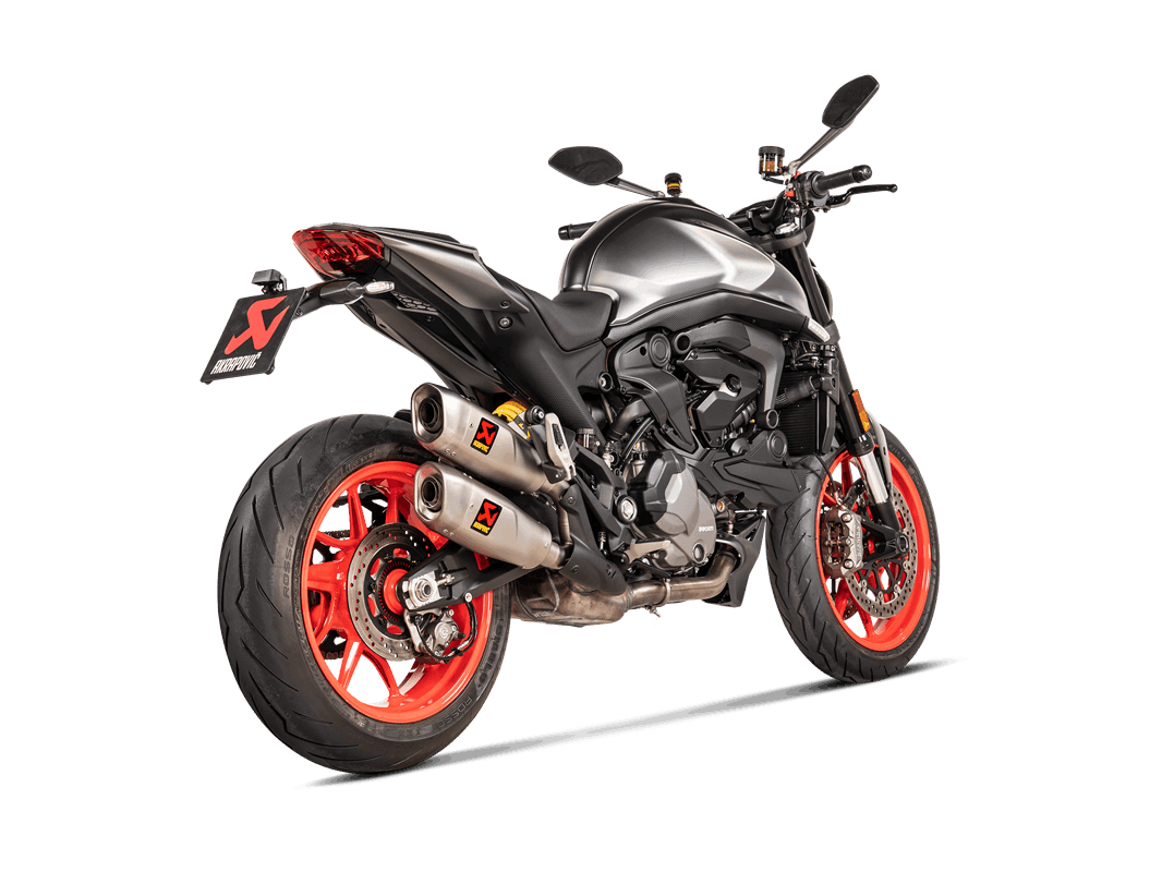 Terminale di scarico Ducati Monter 2021-24 Slip-On Line (Titanio) S-D9SO17-HCQT