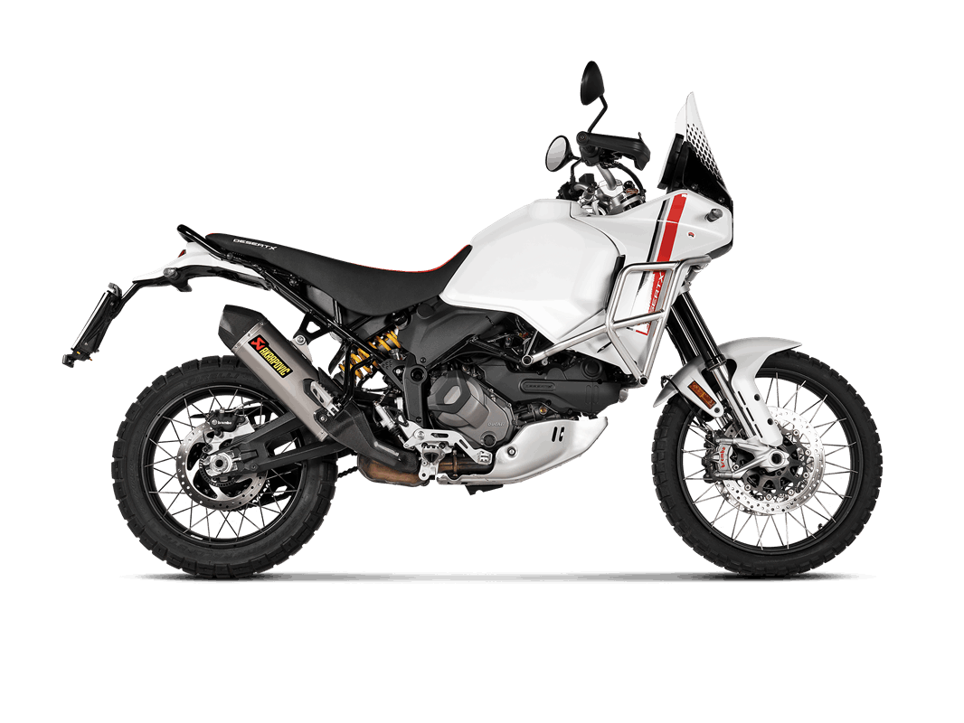 Terminale di scarico DUCATI DESERTX 2022/24 Slip-On Line (Titanium) S-D9SO19-HJAT