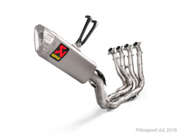 Honda CBR 1000 RR/ABS/SP/SP2 2017-19 Racing Line Full Exhaust System (Titanium) S-H10R8-APLT