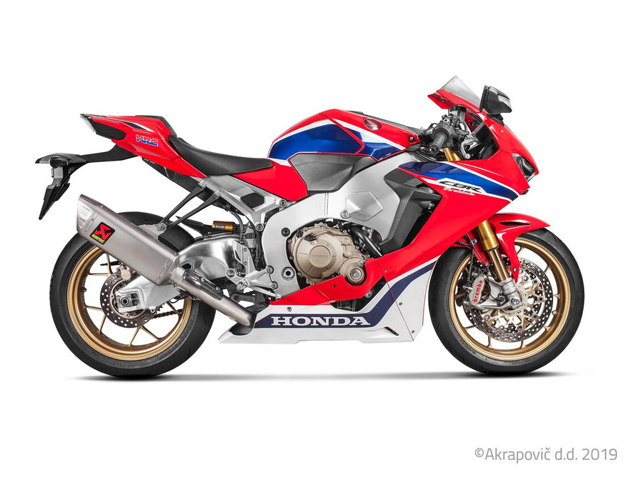 Honda CBR 1000 RR/ABS/SP/SP2 2017-19 Racing Line Komplettauspuffanlage (Titan) S-H10R8-APLT