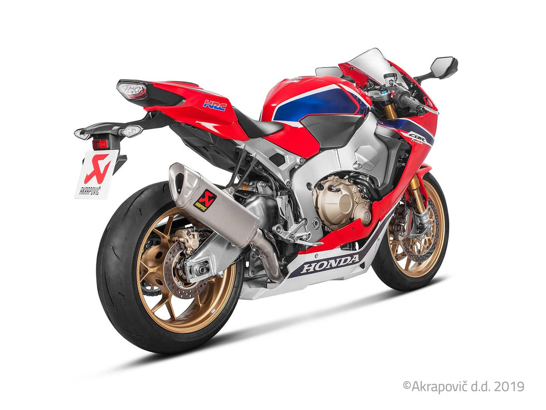 Honda CBR 1000 RR/ABS/SP/SP2 2017-19 Racing Line Komplettauspuffanlage (Titan) S-H10R8-APLT