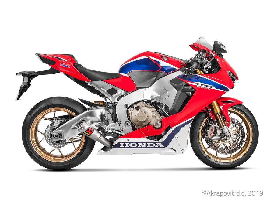 Honda CBR 1000 RR/ABS/SP/SP2 2017-19 Slip-On Line Auspuffschalldämpfer (Titan) S-H10SO18-CBT