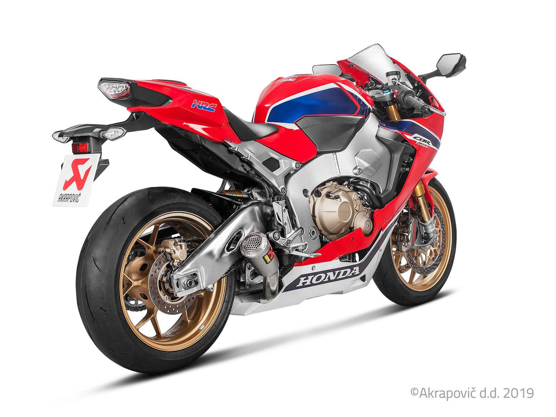 Honda CBR 1000 RR/ABS/SP/SP2 2017-19 Slip-On Line Auspuffschalldämpfer (Titan) S-H10SO18-CBT