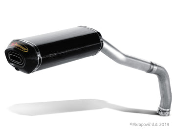 Honda CBR 1000 RR 2006-07 Slip-On Line Exhaust Muffler (Carbon) S-H10SO5T-HWC