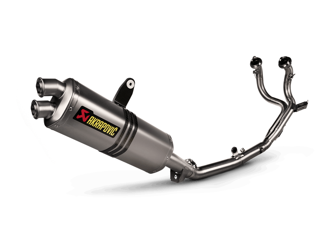 Komplettauspuff HONDA CRF1100L AFRICA TWIN ADVENTURE SPORTS 2020-25 Racing Line (Titanium) - für Adventure Sports S-H11R4-WT
