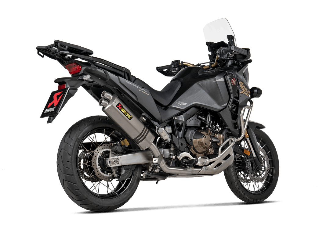 Komplettauspuff HONDA CRF1100L AFRICA TWIN ADVENTURE SPORTS 2020-25 Racing Line (Titanium) - für Adventure Sports S-H11R4-WT