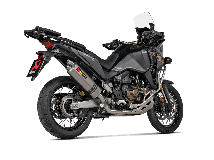 Komplettauspuff HONDA CRF1100L AFRICA TWIN ADVENTURE SPORTS 2020-25 Racing Line (Titanium) - für Adventure Sports S-H11R4-WT