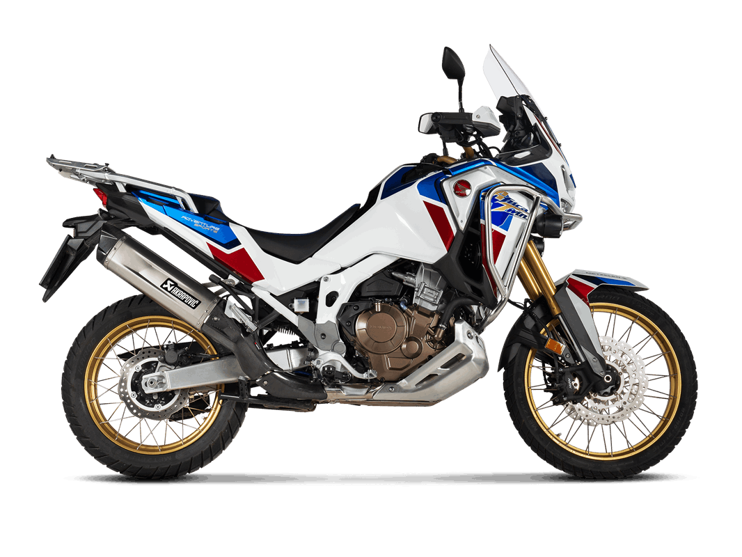 Honda CRF1100L Africatwin/AdventureSports 2020-23 Slip-On Line Exhaust (Titanium) S-H11SO2-HGJT